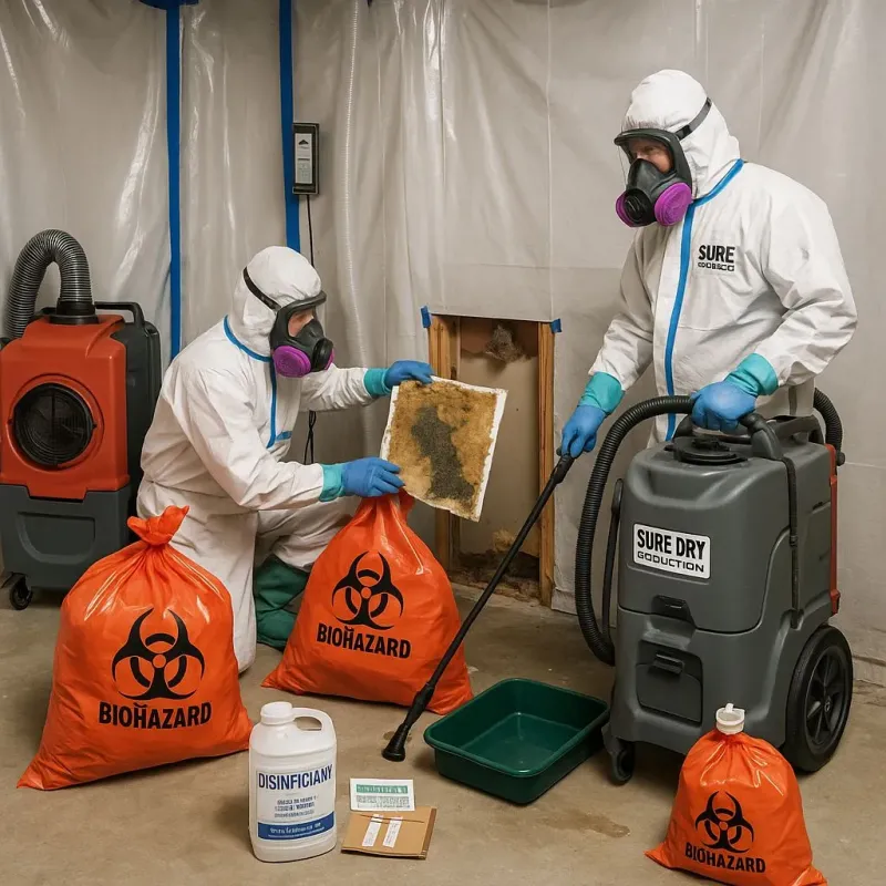 Contaminated Water Handling Protocols process in Johnson County, WY