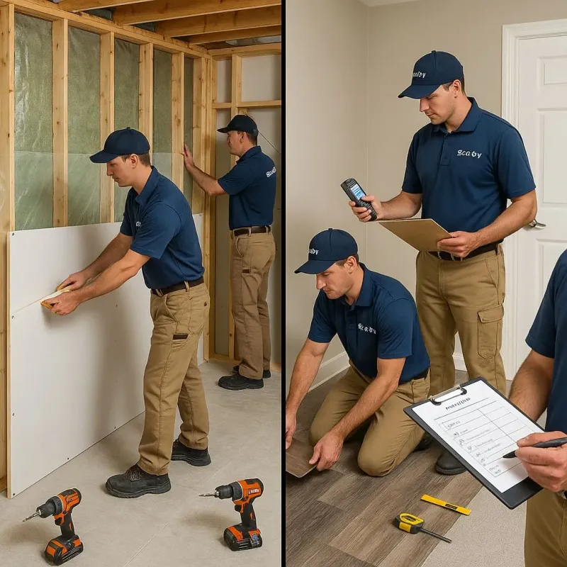 Repairs and Reconstruction process in Johnson County, WY